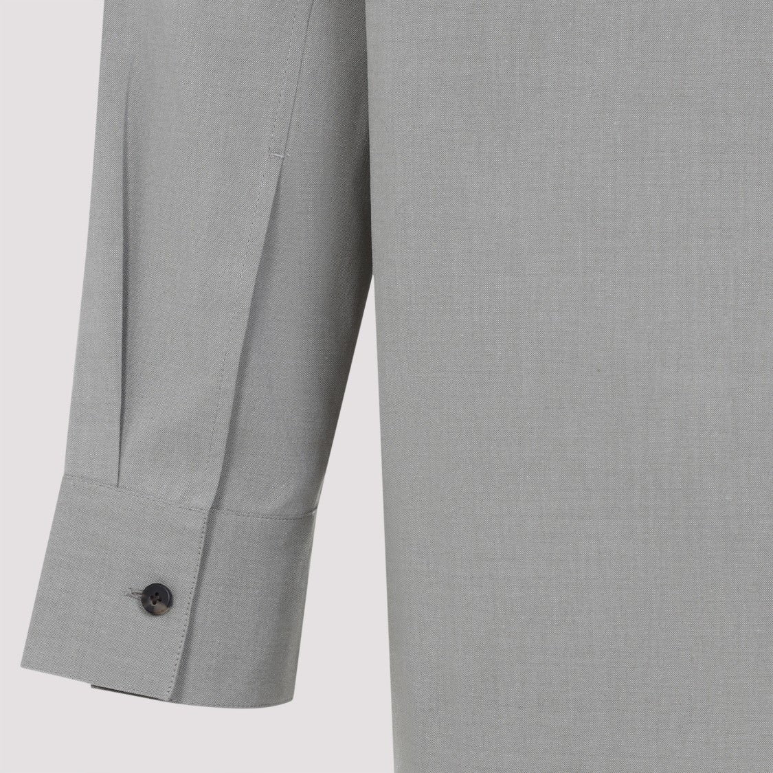 Fear Of God Tailored Grey Cotton-Virgin Wool Blend Shirt