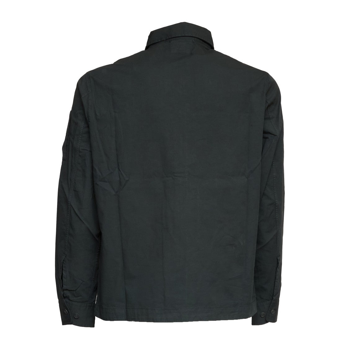 C.P. Company Organic Gabardine Zipped Lens Overshirt