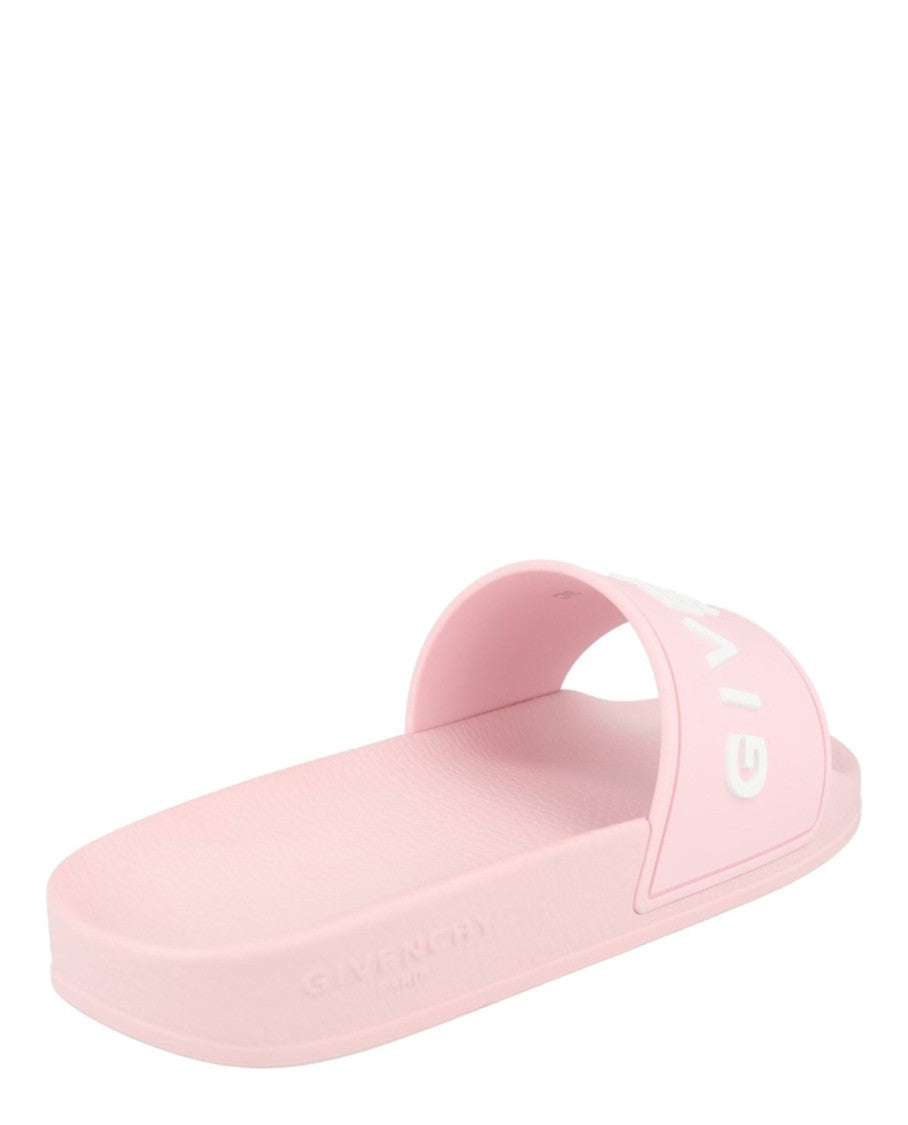 Givenchy Logo Signature Slides