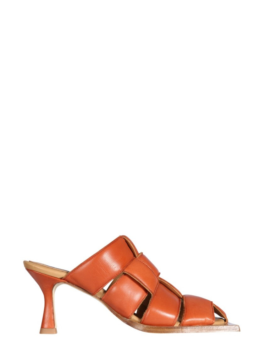 Miista Mule Mayte Brick Sandals