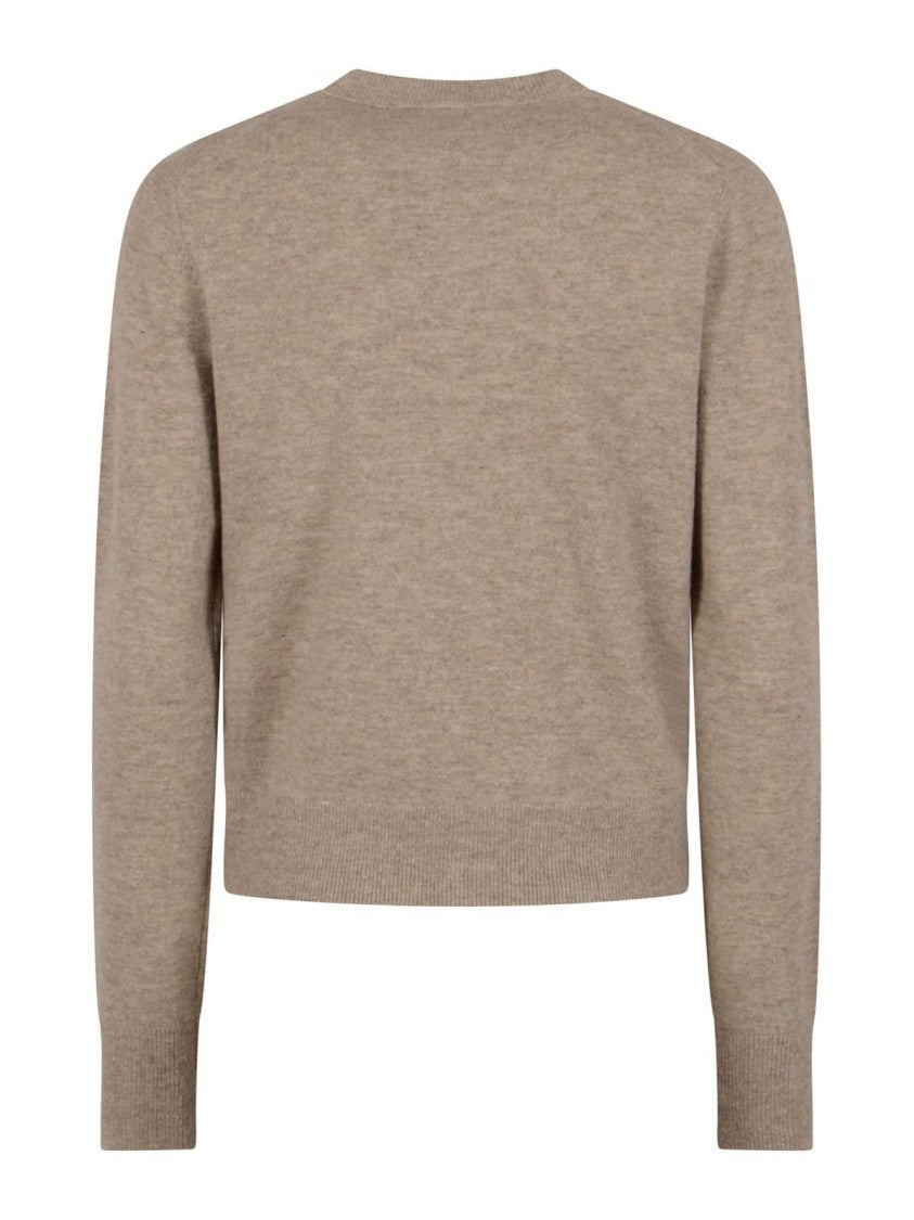 Acne Studios Relaxed-Fit Knit Sweater With Round Neckline