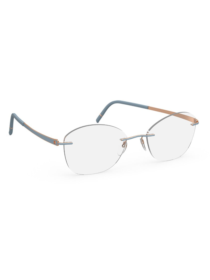 Silhouette 5529/Eu Minimalist Oval Metal Frames