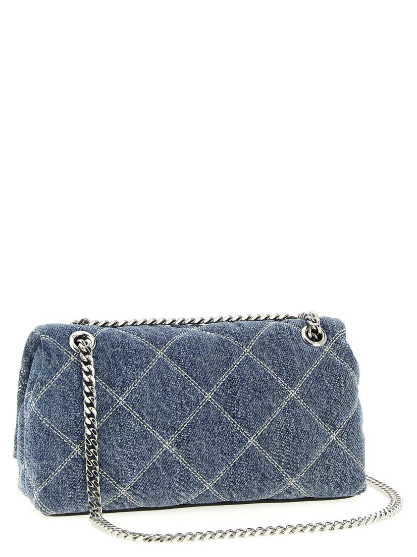 Marc Jacobs 'The Quilted Denim Dual Chain' Shoulder Bag