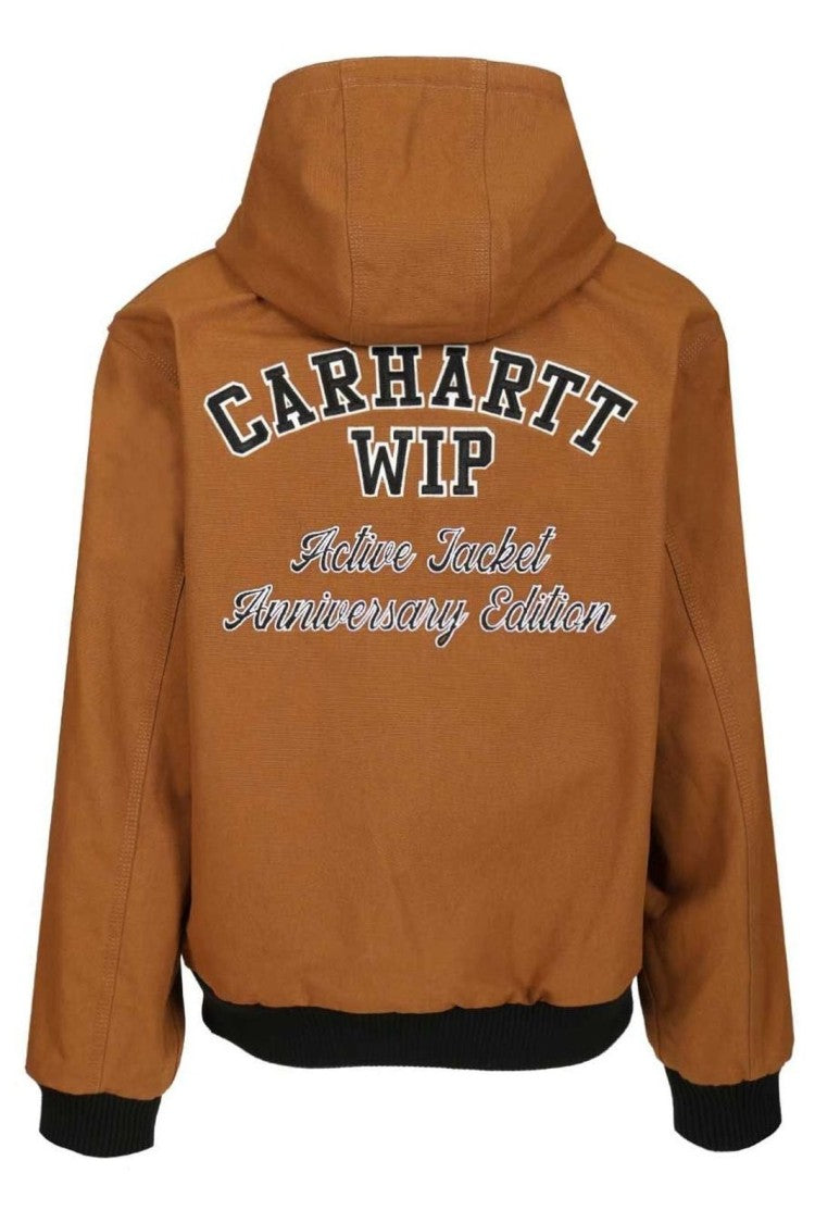 Carhartt Wip Smooth Black Leather Jacket