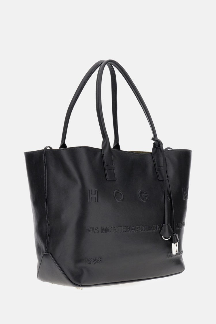 Hogan Address Shopping Medium Leather