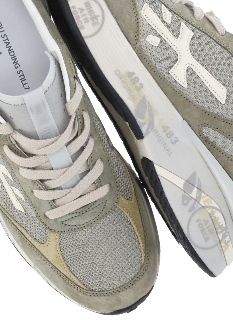 Prmt Green Moerun 8300 Lettering Sneakers