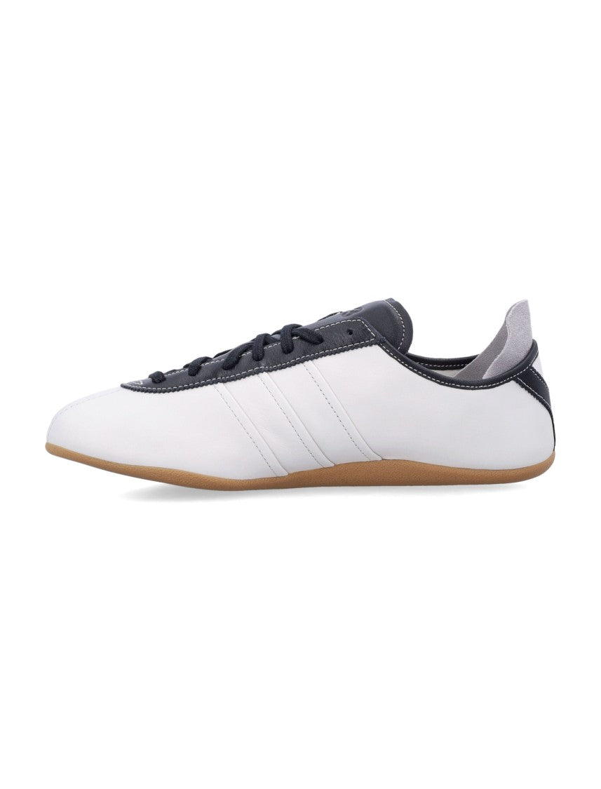 Y-3 Low-Profile Leather Sneakers With Iconic 3-Stripes