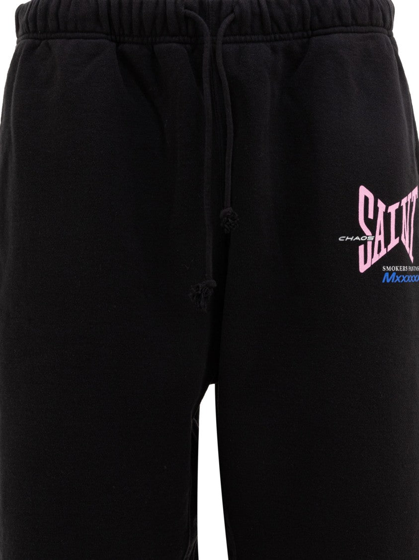 Saint Mxxxxxx Relaxed Fit Black Trousers