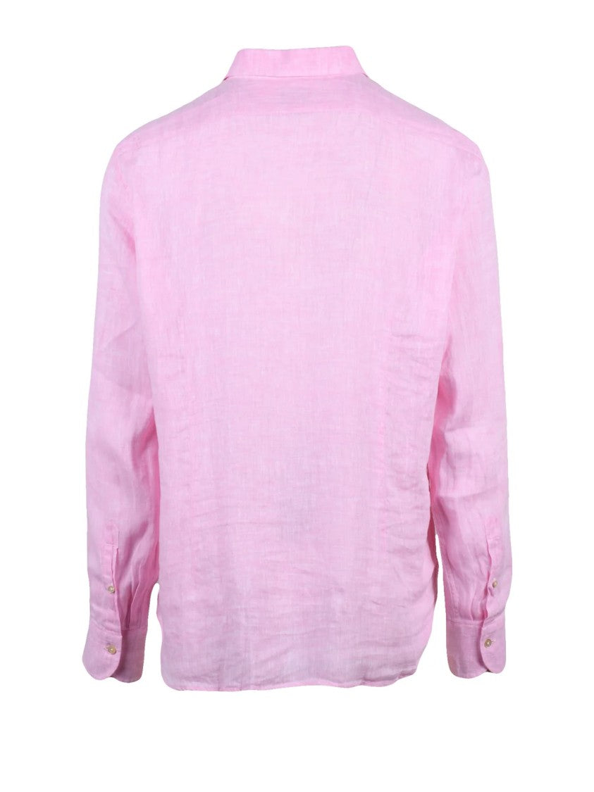 Grigio Pink Linen Shirt