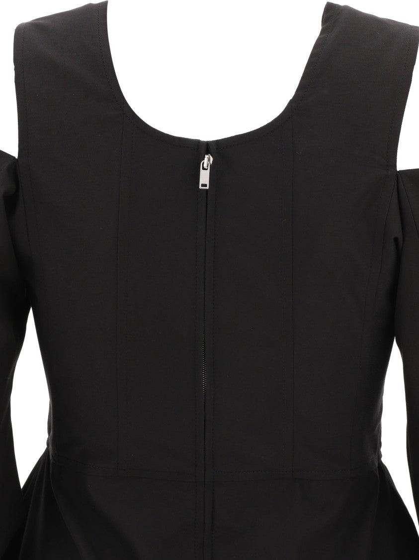 Jil Sander Fitted Black Top