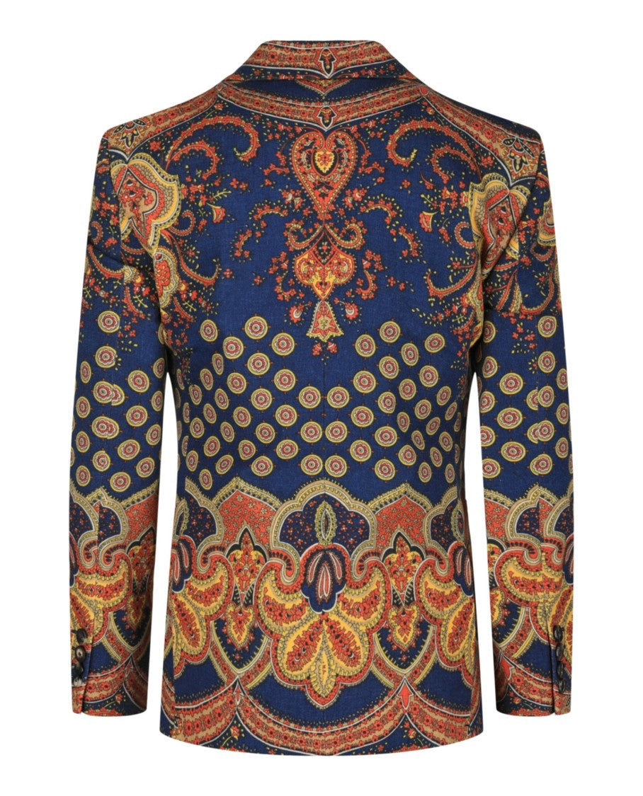Valentino "Voyage Imaginaire" Single Breasted Blazer