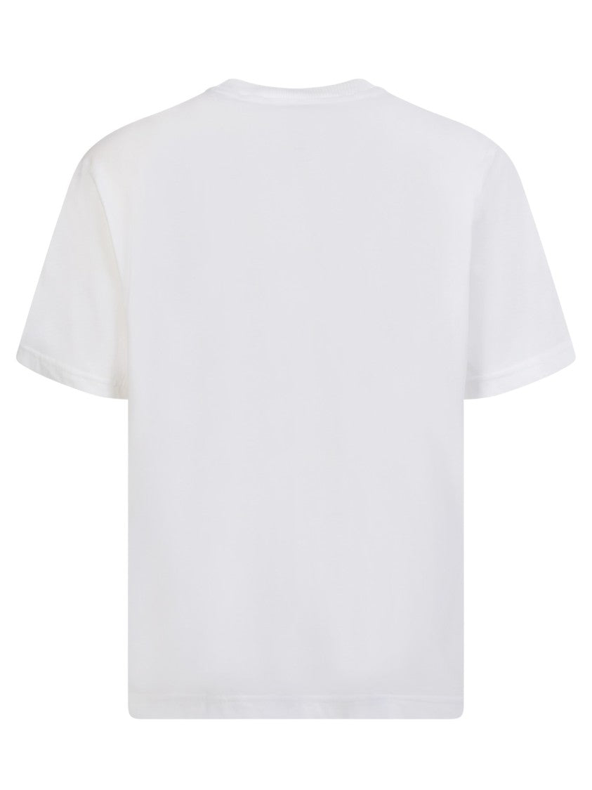 Sunnei White Slogan Print T-Shirt