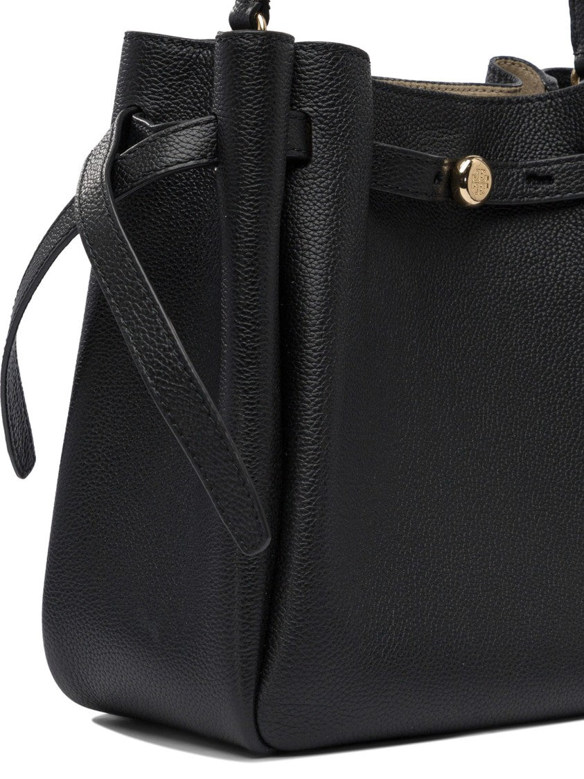 Tory Burch Leather Handbag With Adjustable Shoulder Strap