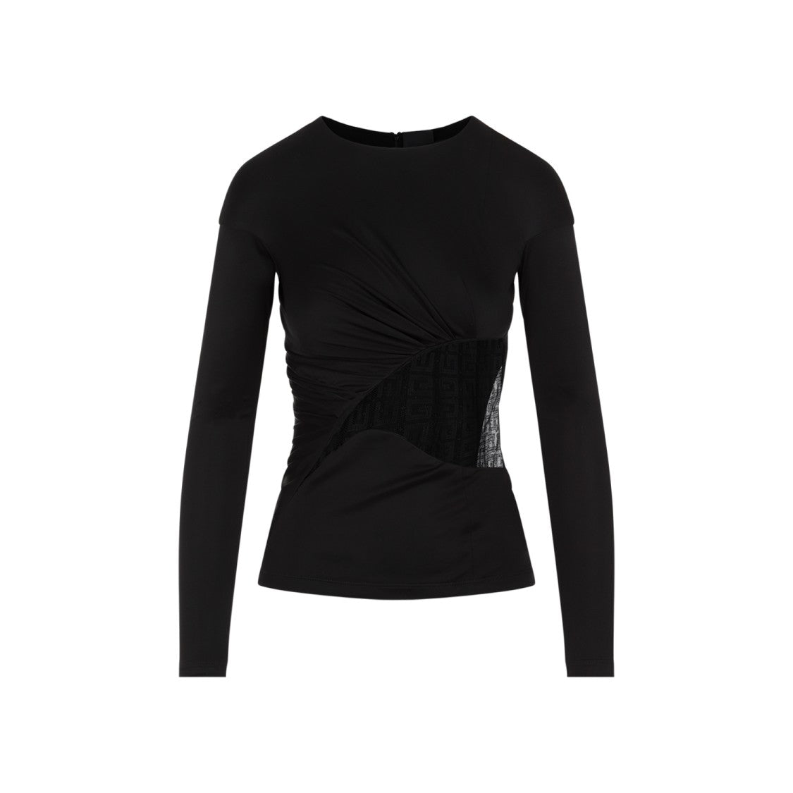 Givenchy Black Viscose Top