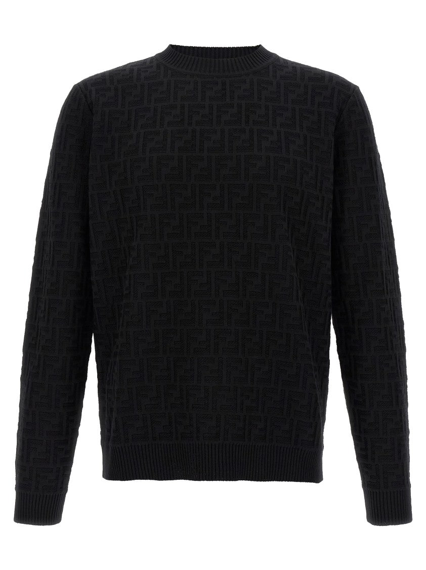 Fendi Ff Jacquard Sweater