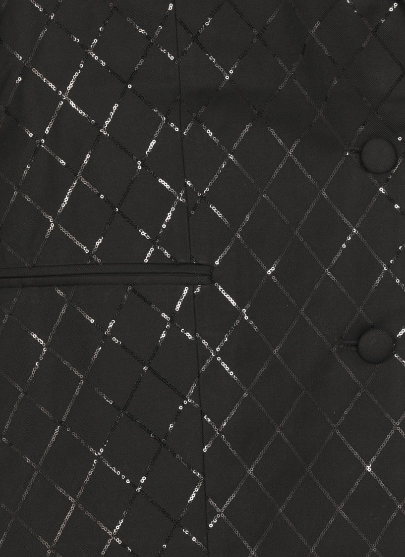 Rotate Jacket With Paillettes