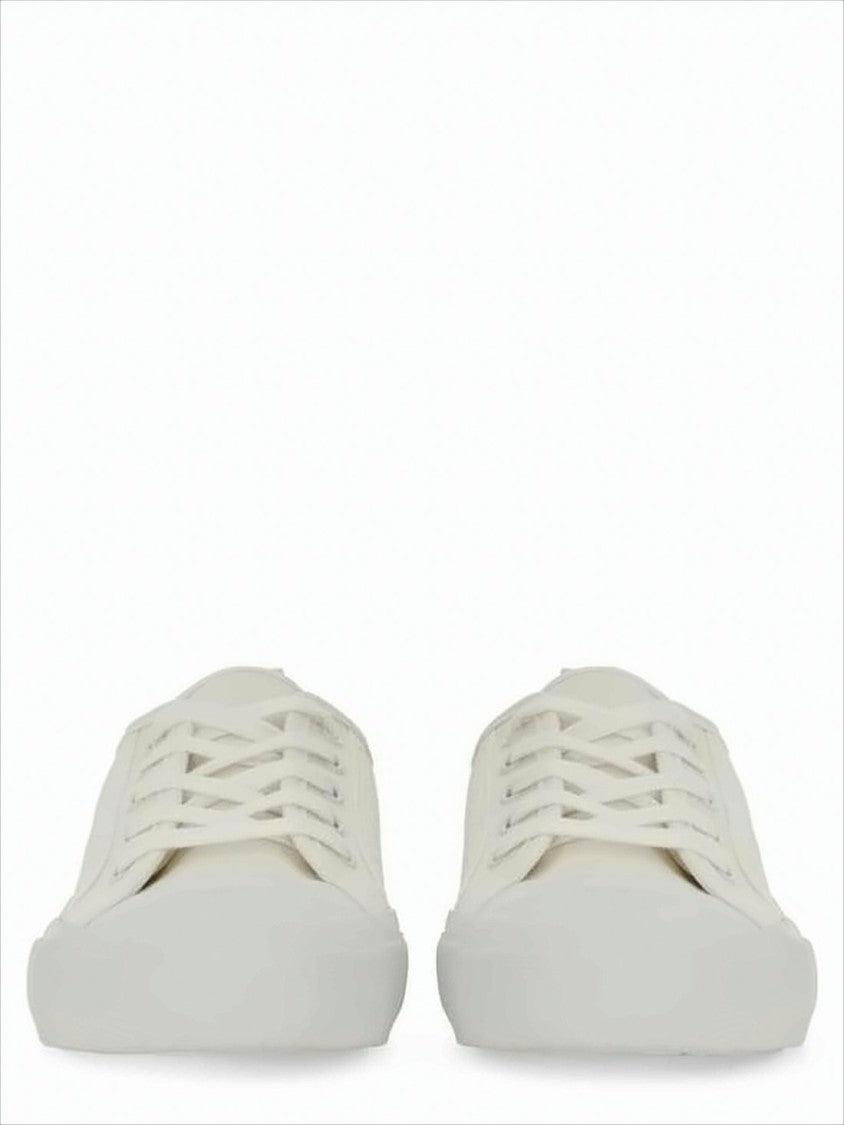 Studio Nicholson White Cotton Low-Top Sneakers