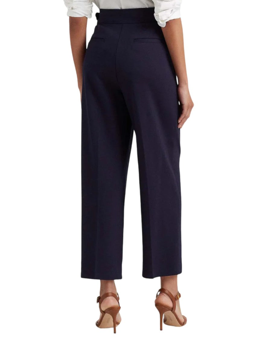 Lauren Ralph Lauren High-Waisted Wide-Leg Trousers