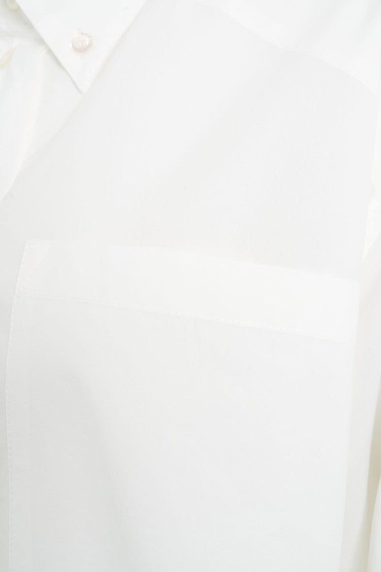 Ottod'ame Long Sleeve Oversized Button-Down Blouse