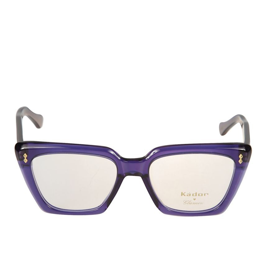 Kador Kalipso Glamour Oversized Square Frame Sunglasses With Gold Accents