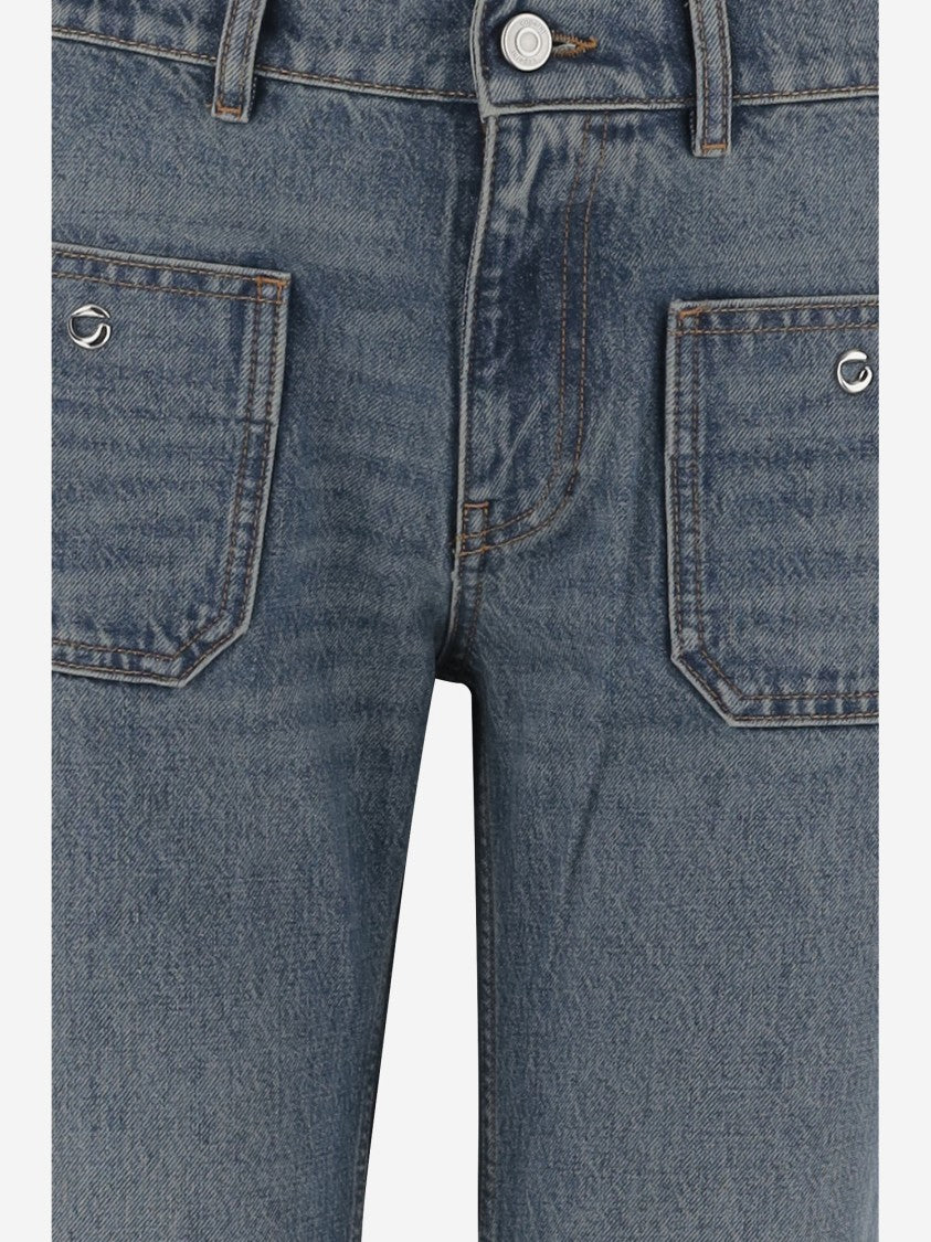 Coperni Cotton Denim Jeans