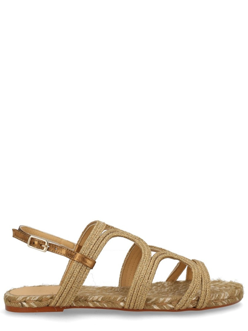 Castaner Pitra Cotton Woven Flat Sandals