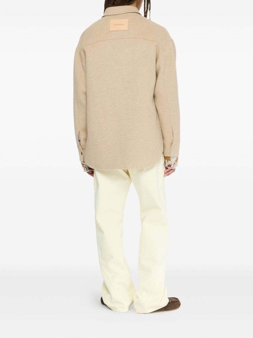 J. W. Anderson Relaxed Fit Jacket With Classic Collar
