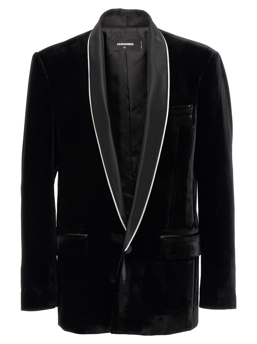 Dsquared2 Velvet Sexy Palm Beach' Blazer