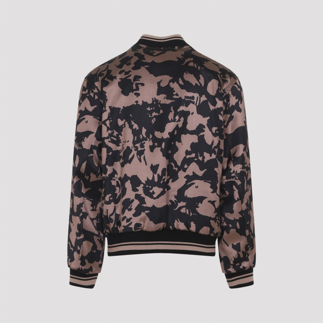 Dries Van Noten Abstract Patterned Bomber Jacket With Reversible Design