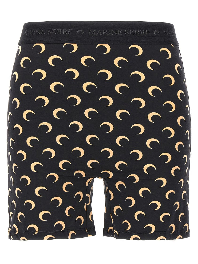 Marine Serre Moon Printed' Cyclist Shorts