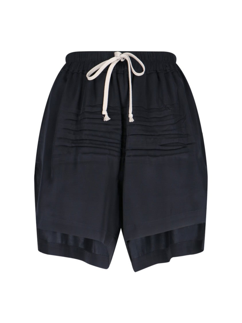 Rick Owens "Boxer" Sport Shorts – Black