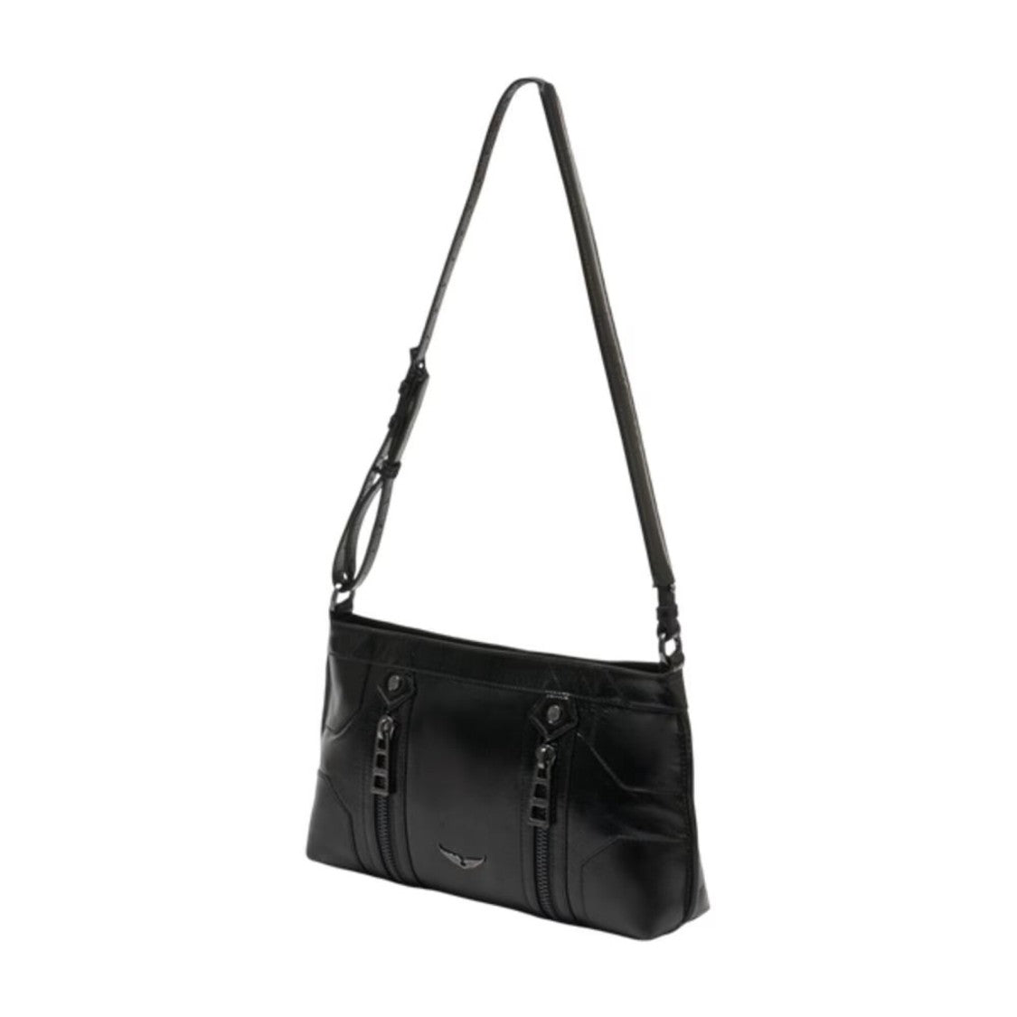 Zadig & Voltaire Sunny Moody Vintage Patent Shoulder Bag