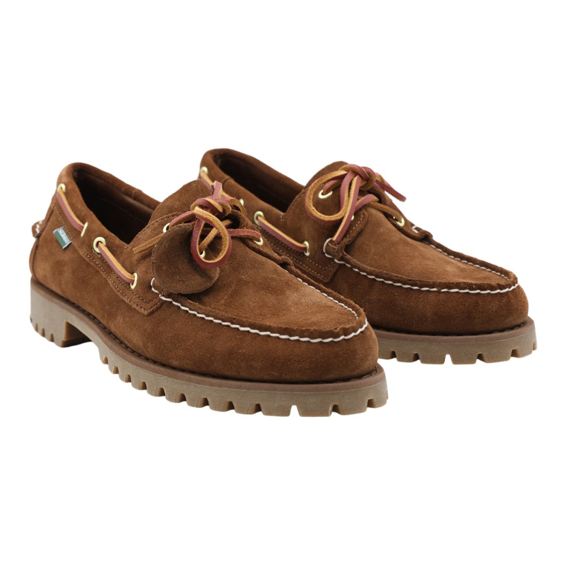 Sebago Moccasin-Style Suede Rugged Sole Flats