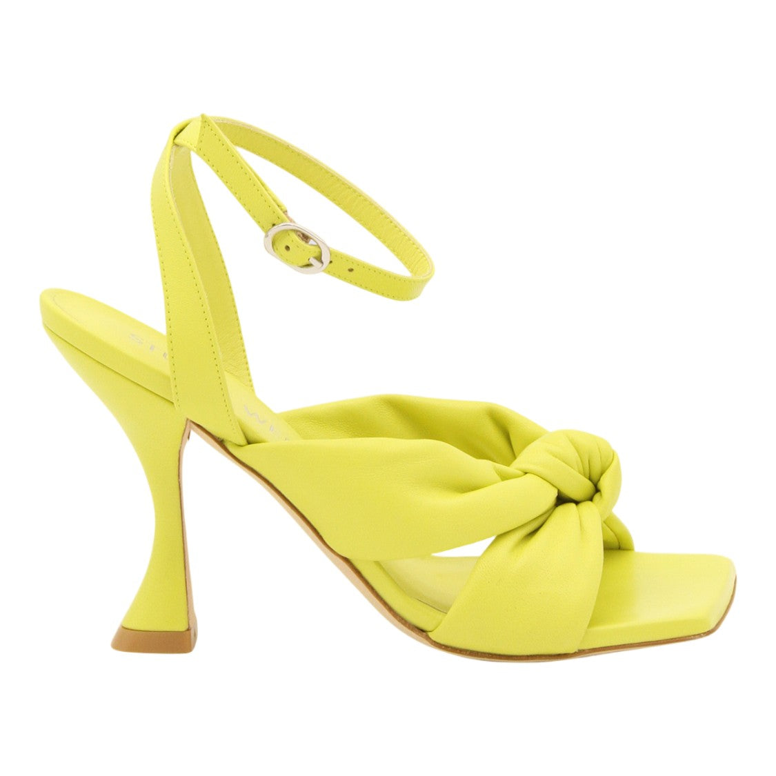 Stuart Weitzman High Flared Heel Sandals