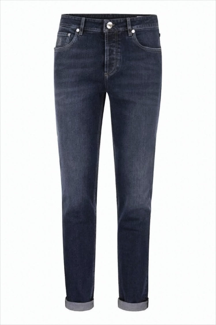 Brunello Cucinelli Slim Fit Denim Pants