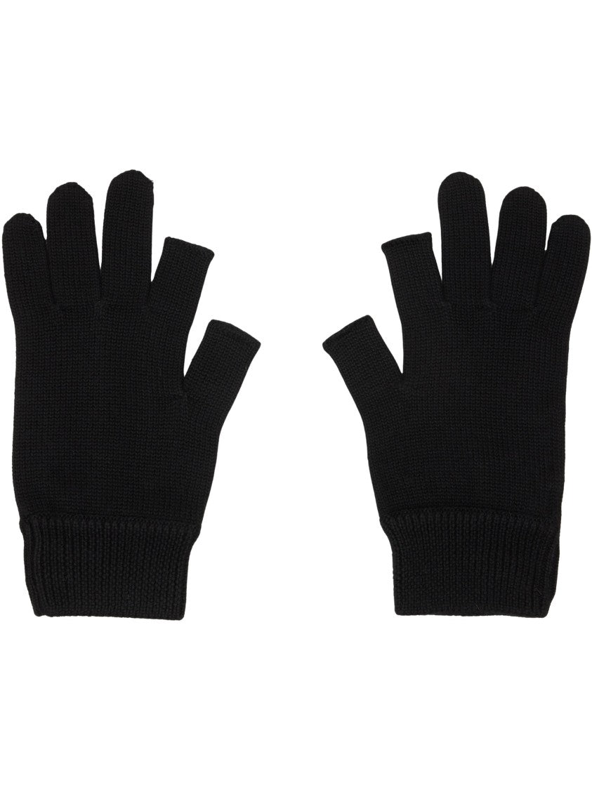 Rick Owens Knit Cashmere Touchscreen Gloves