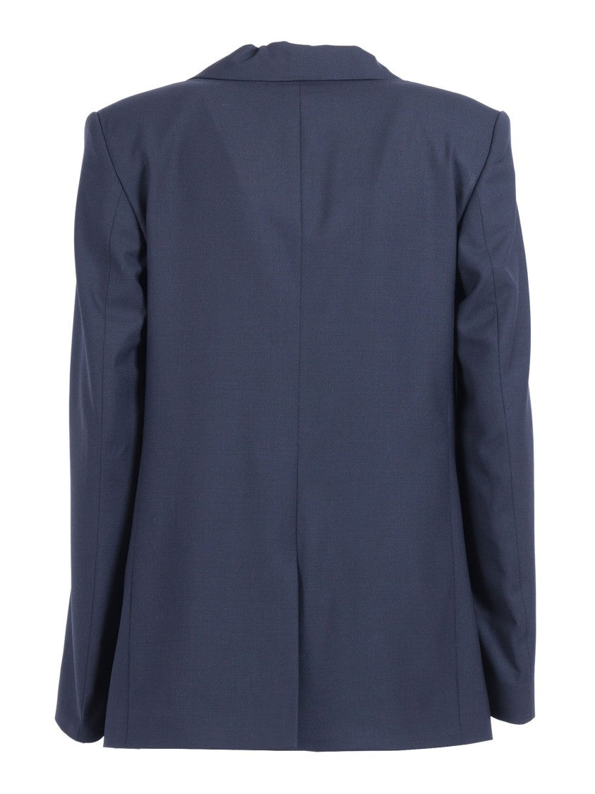 Fabiana Filippi Night Blue Over Frescolana Jacket