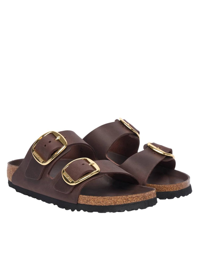 Birkenstock Habana Arizona Bb Hex Oiled Leather Narrow Fit Sandals