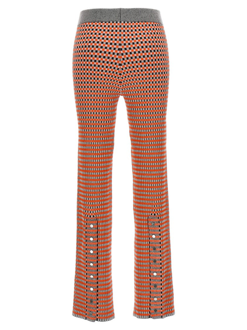Paco Rabanne Patterned Jacquard Blend Pants