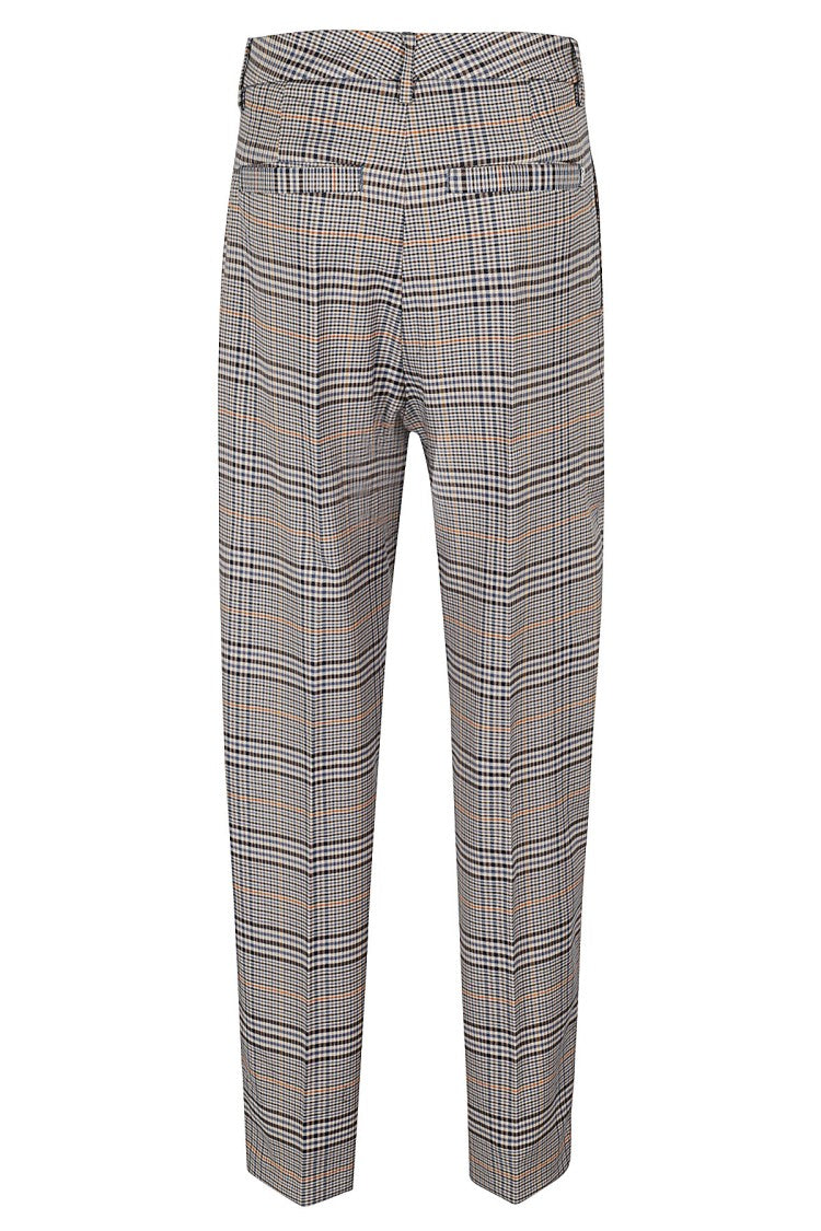 Dondup Tailored Pants With Micaela Check Pattern