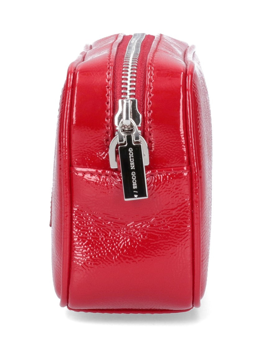 Golden Goose "Star" Mini Bag, In Red Patent Leather