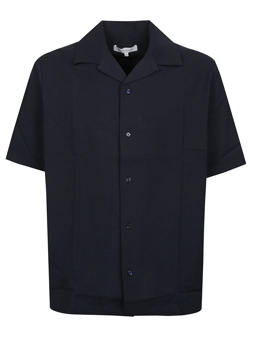 Maison Kitsuné Cotton Seersucker Resort Shirt