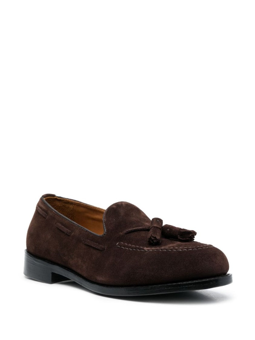 Sebago Classic Suede Loafers With Decorative Tassels