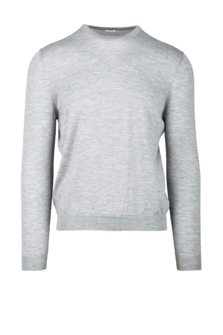 Malo Cashmere Crewneck Sweater - Light Grey