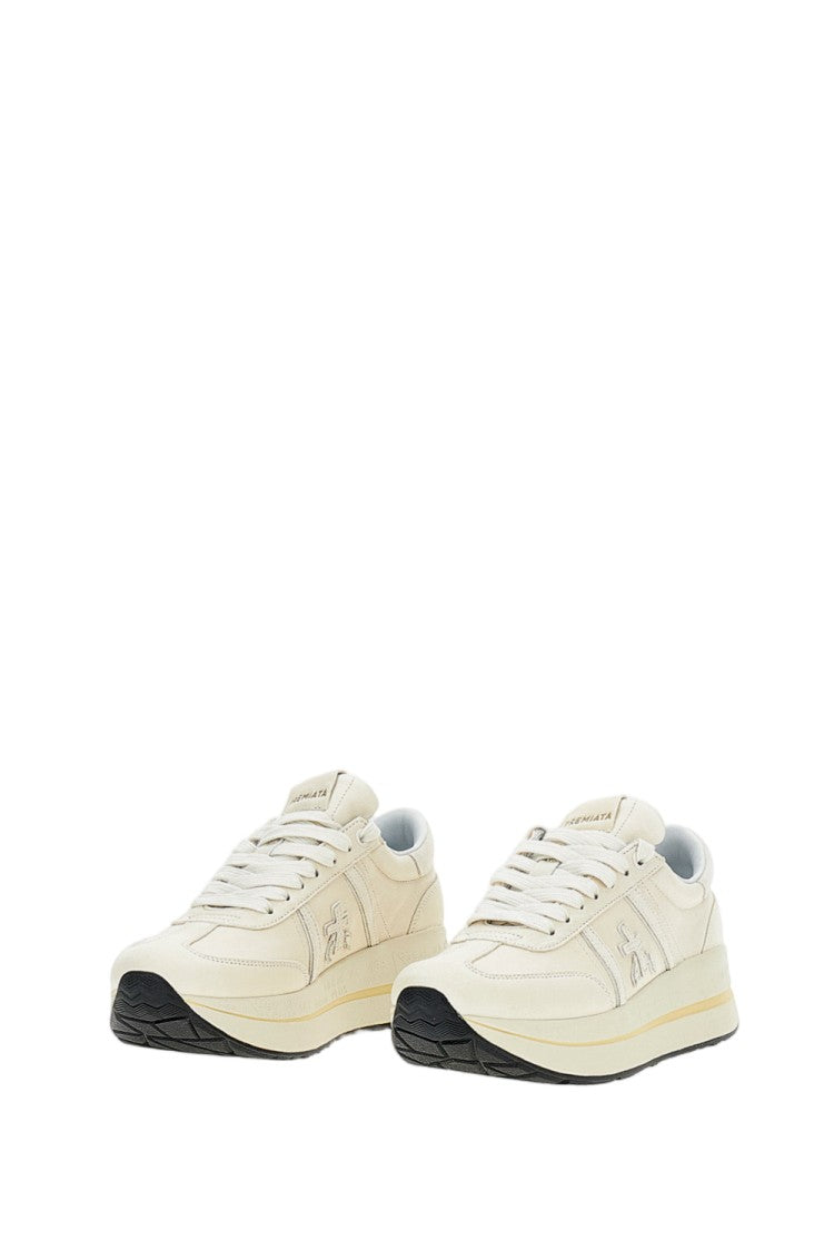 Premiata White Bethcoin Sneakers