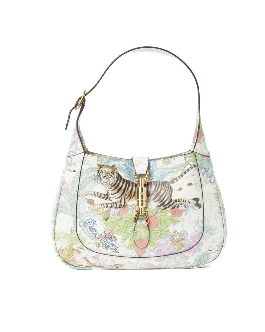 Gucci Jackie 1961 Strap In White Shanghai Tiger