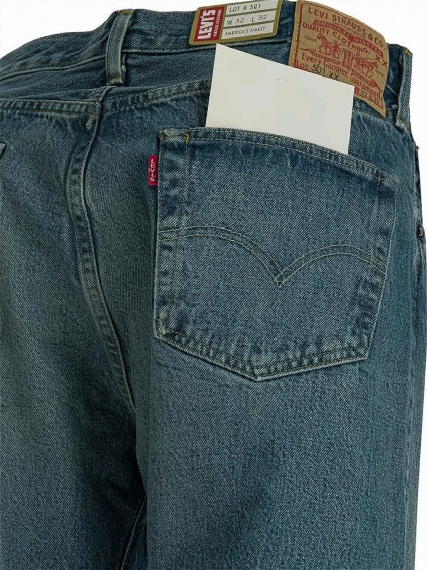 Levi's Straight-Leg Denim Pants With Signature Stitching