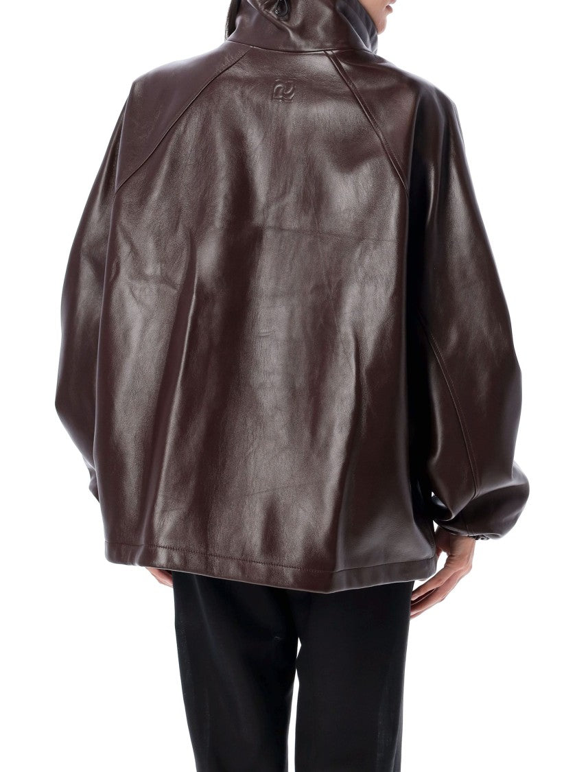 Magda Butrym Leather Caban Jacket