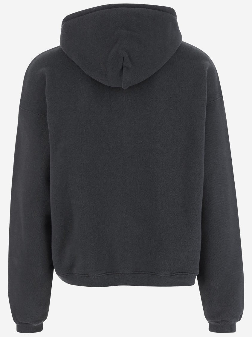 Summer Games Cotton Hooded Sweatshirt With Logo Detailing