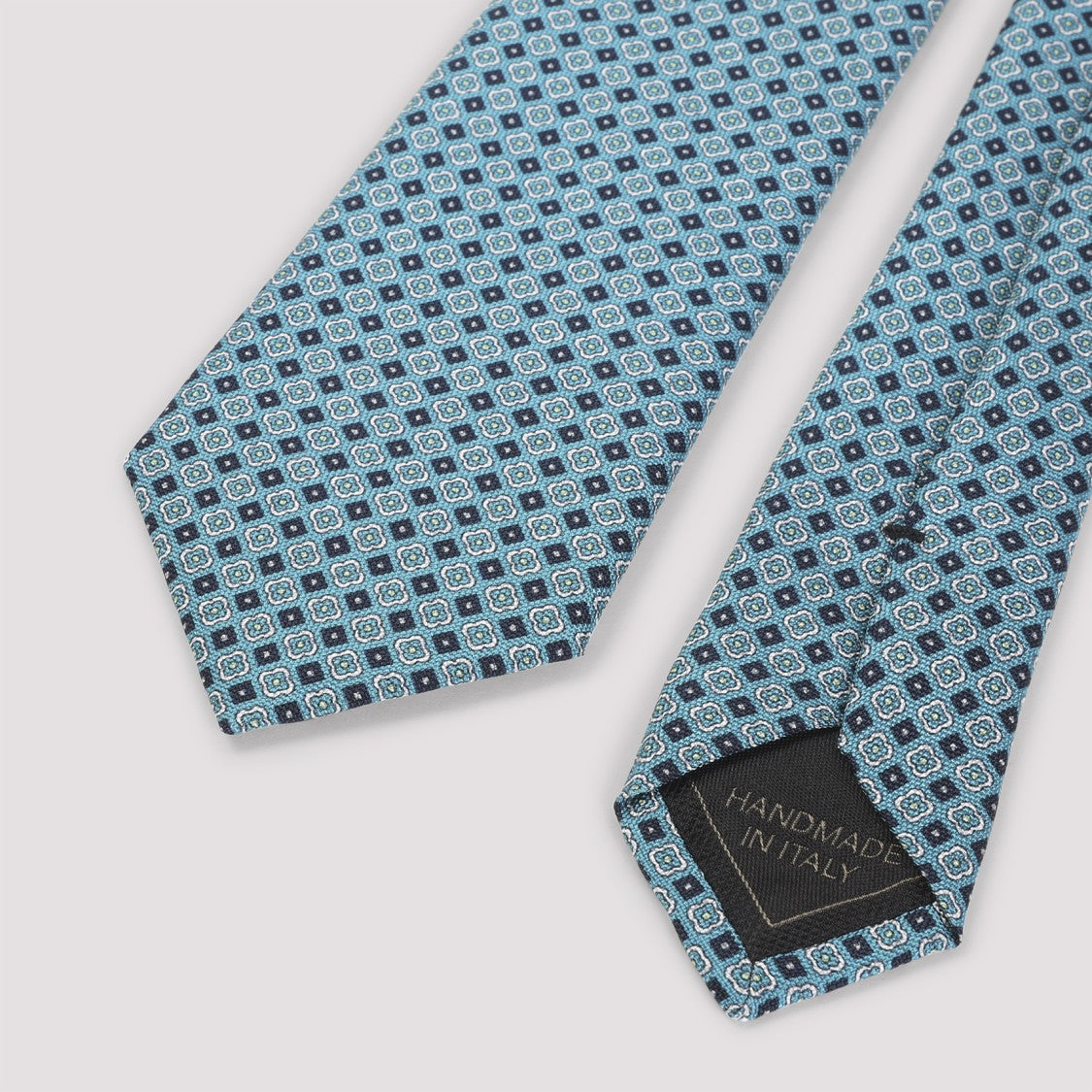 Brioni Standard 7X150 Blue Silk Tie